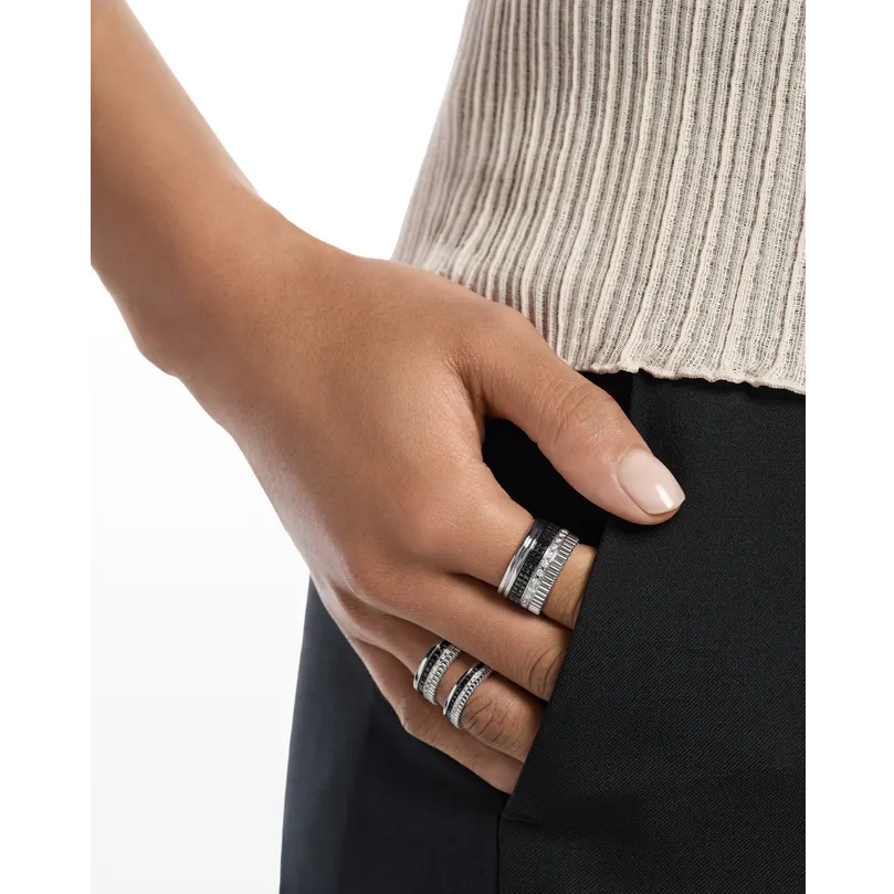 BOUCHERON ブシュロン キャトル ブラック ダイヤモンド リング エクストラスモール JRG03511