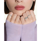 BOUCHERON ブシュロン ファセット プラチナ リング ミディアム JAL00014
