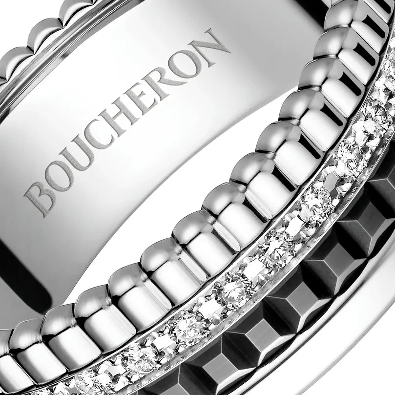 BOUCHERON ブシュロン キャトル ブラック ダイヤモンド リング スモール JRG01791
