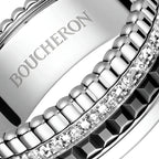 BOUCHERON ブシュロン キャトル ブラック ダイヤモンド リング スモール JRG01791