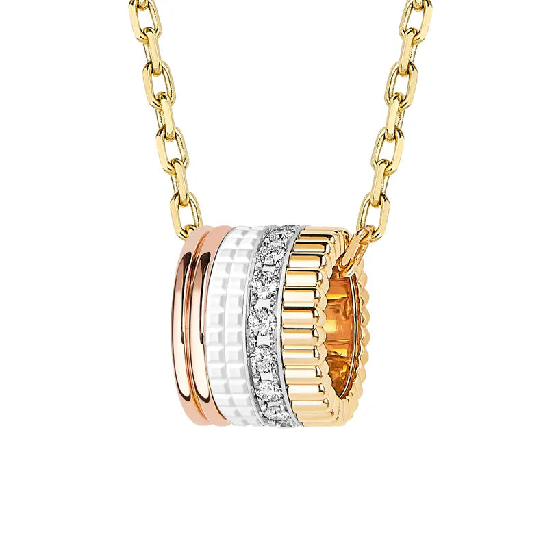 BOUCHERON ブシュロン キャトル ホワイト ペンダント ラージ JPN00375