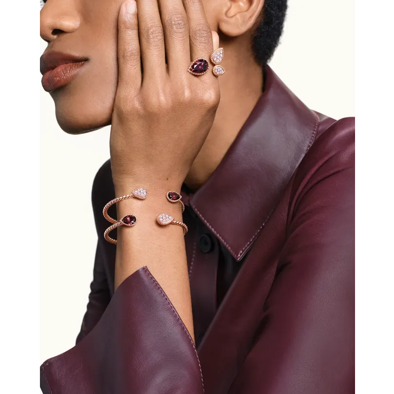 BOUCHERON ブシュロン SERPENT BOHÈME RHODOLITE GARNET セルパンボエム 3モチーフ リング JRG03027