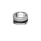 BOUCHERON ブシュロン キャトル ブラック ダイヤモンド リング ラージ JRG01782