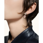 BOUCHERON ブシュロン SERPENT BOHÈME PINK QUARTZ セルパンボエム 2モチーフ シングル スタッズイヤリング JCO01567