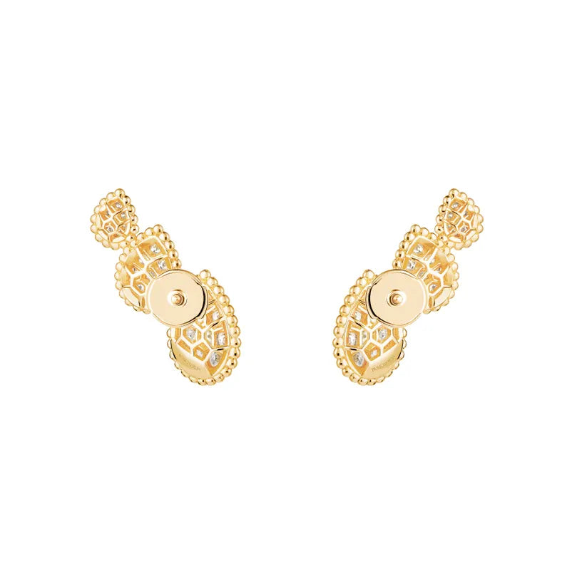 BOUCHERON ブシュロン セルパンボエム 3モチーフ スタッズイヤリングJCO01455