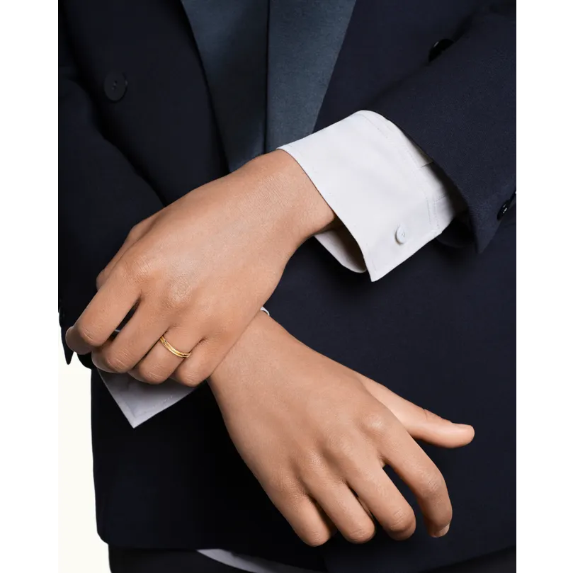 BOUCHERON ブシュロン ゴドロン イエローゴールド リング JAL00283
