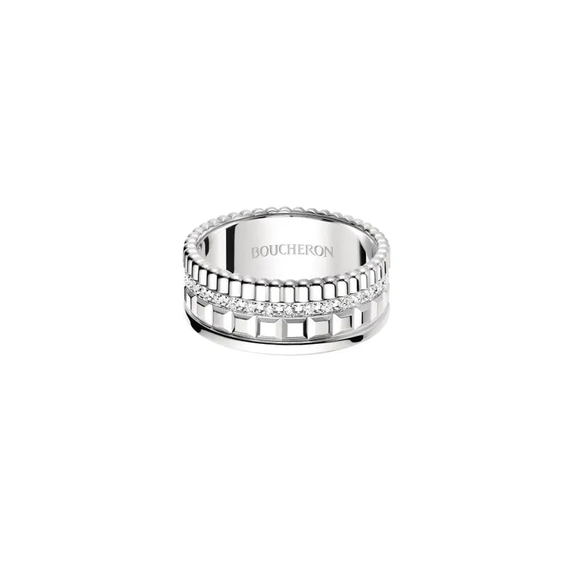 BOUCHERON ブシュロン キャトル ラディアント ダイヤモンド リング ホワイトゴールド スモールJRG02486