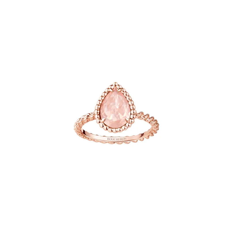 BOUCHERON ブシュロン SERPENT BOHÈME PINK QUARTZ セルパンボエム リング スモール JRG03184