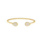 BOUCHERON ブシュロン セルパンボエム ツインモチーフ イエローゴールド バングル JBT00817