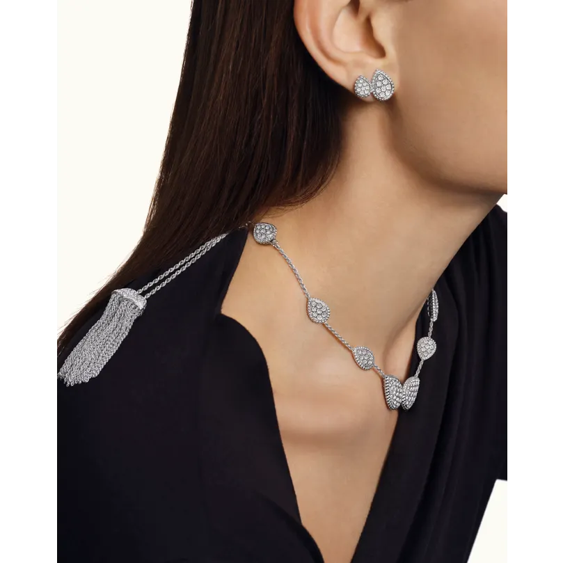 BOUCHERON ブシュロン セルパンボエム スタッズイヤリング ホワイトゴールド スモール JCO00943