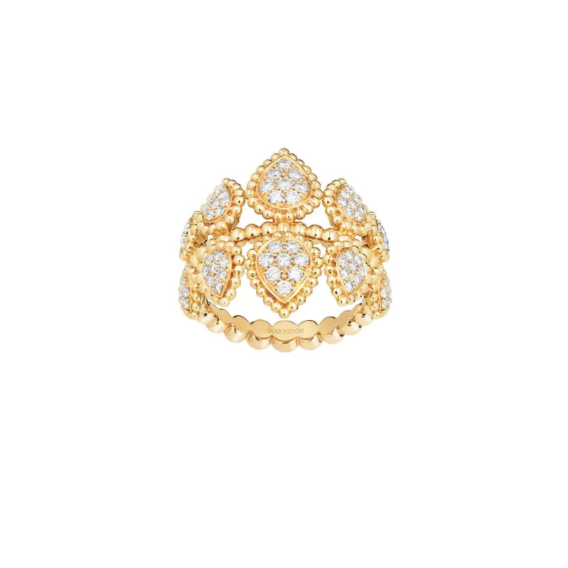 BOUCHERON ブシュロン セルパンボエム 5モチーフ ダブルリング JRG03278