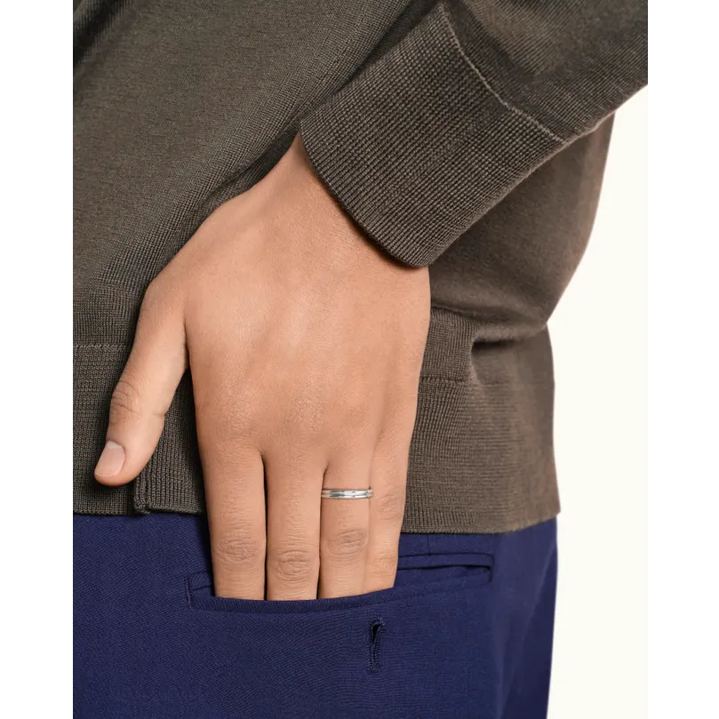 BOUCHERON ブシュロン ゴドロン プラチナ リング JAL00113