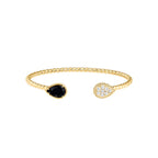 BOUCHERON ブシュロン セルパンボエム ツインモチーフ バングル オニキス JBT01055