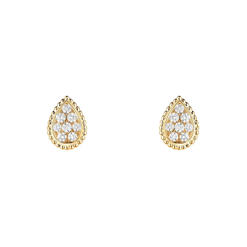 BOUCHERON ブシュロン セルパンボエム スタッズイヤリング イエローゴールド スモール JCO00962