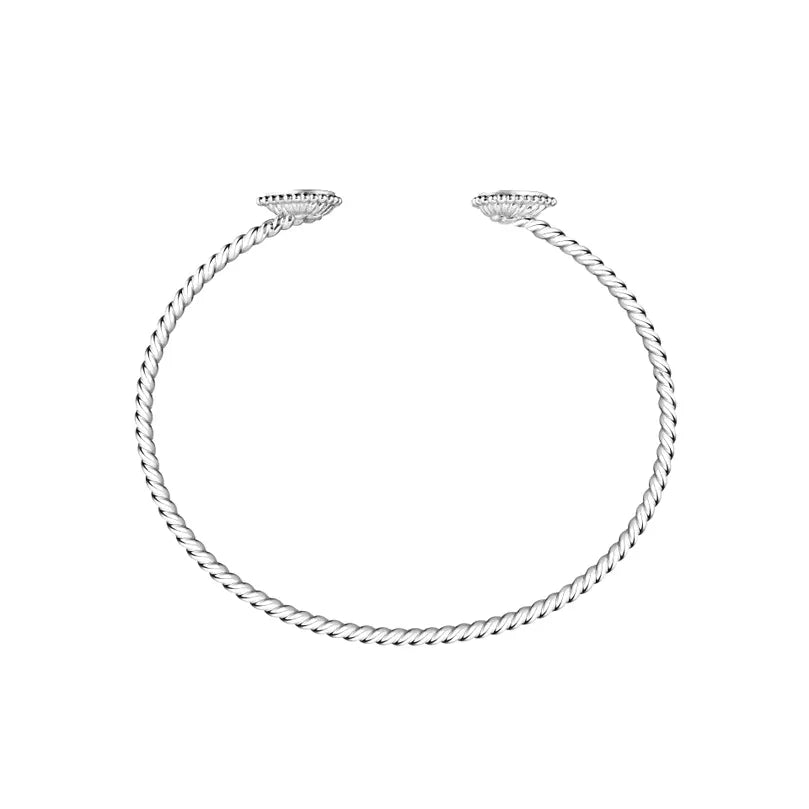 BOUCHERON ブシュロン セルパンボエム ツインモチーフ ホワイトゴールド バングル エクストラスモール JBT00826
