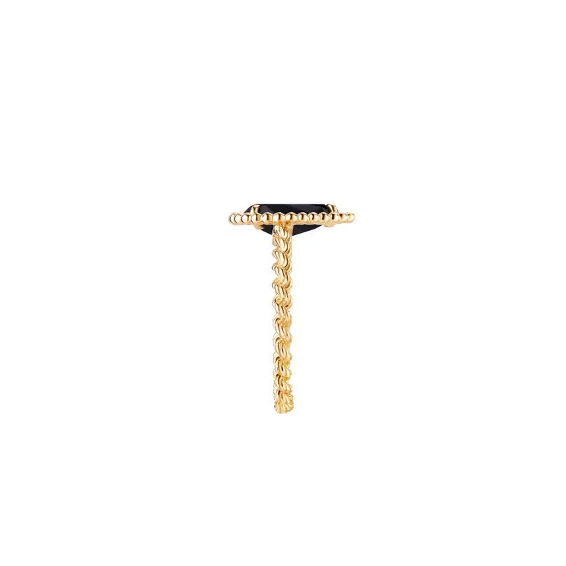 BOUCHERON ブシュロン セルパンボエム リング スモール オニキス JRG02968