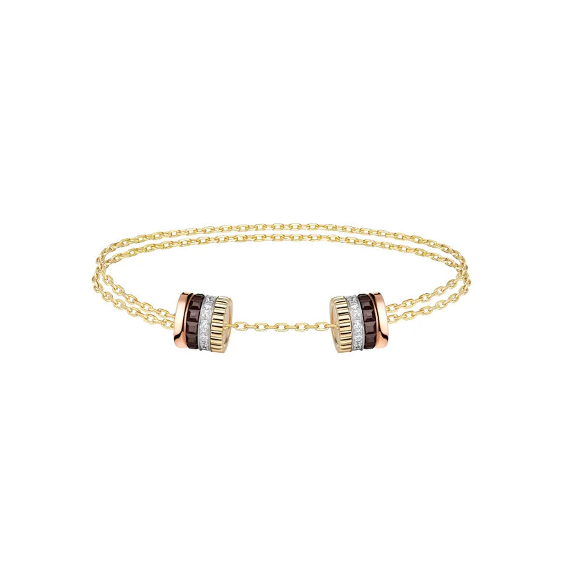 BOUCHERON ブシュロン キャトル クラシック 2モチーフ ブレスレット JBT00938