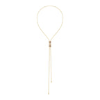 BOUCHERON ブシュロン QUATRE CLASSIQUE キャトル クラシック 2モチーフ タイネックレスJCL00089