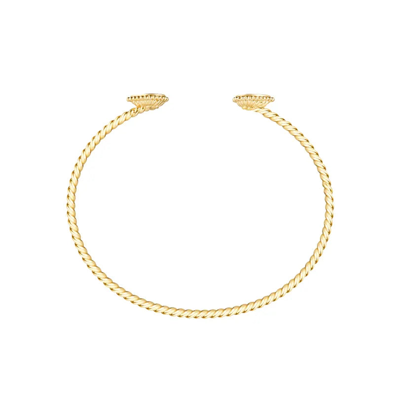 BOUCHERON ブシュロン セルパンボエム ツインモチーフ イエローゴールド バングル エクストラスモール JBT00825