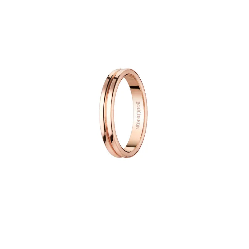 BOUCHERON ブシュロン ゴドロン ピンクゴールド リング JAL00009