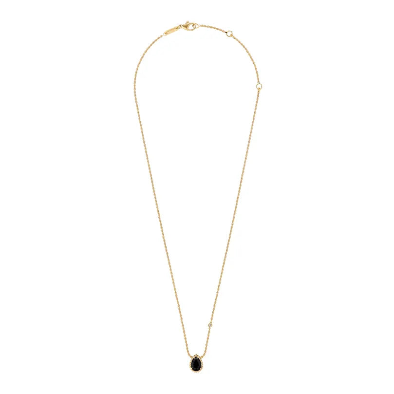 BOUCHERON ブシュロン セルパンボエム ペンダント エクストラスモール オニキス JPN00716