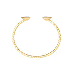 BOUCHERON ブシュロン セルパンボエム ツインモチーフ イエローゴールド バングル JBT00817