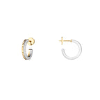 BOUCHERON ブシュロン キャトル ラディアント フープイヤリング JCO01677