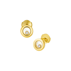 ショパール ハッピーダイヤモンド アイコン ラウンド STピアス 83A017-0001