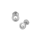 ショパール ハッピーダイヤモンド アイコン ラウンド STピアス　83A017-1001