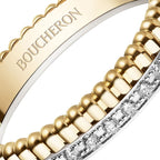 BOUCHERON ブシュロン キャトル ラディアント ダイヤモンド リング ハーフ JAL00134