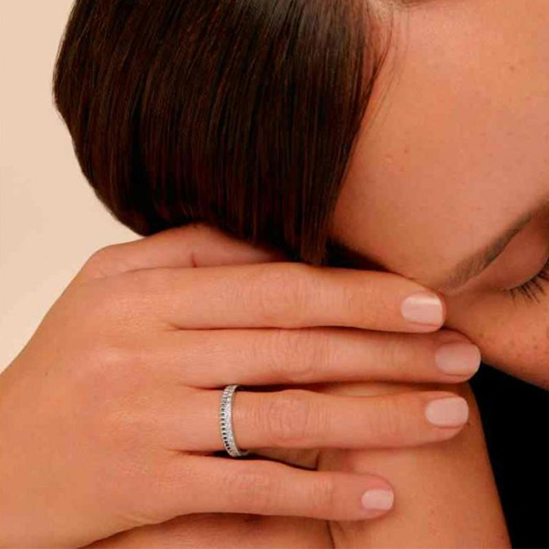 BOUCHERON ブシュロン キャトル ラディアント ダイヤモンド リング ハーフ JAL00226