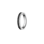 BOUCHERON ブシュロン キャトル ブラック ダイヤモンド リング ハーフ JAL00227