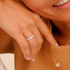 BOUCHERON ブシュロン キャトル ホワイト ダイヤモンド リング ハーフ JAL00237