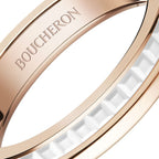 BOUCHERON ブシュロン キャトル ホワイト リング ハーフ JAL00238