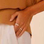 BOUCHERON ブシュロン キャトル ホワイト リング ハーフ JAL00238