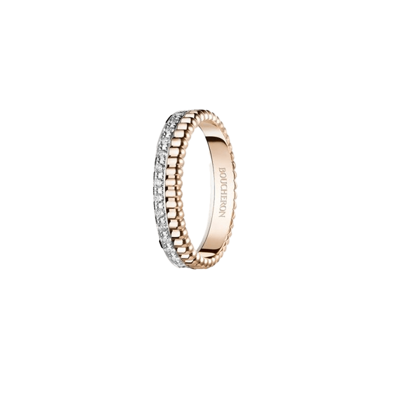 BOUCHERON ブシュロン キャトル ラディアント ダイヤモンド リング ハーフ JAL00248