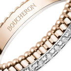 BOUCHERON ブシュロン キャトル ラディアント ダイヤモンド リング ハーフ JAL00248