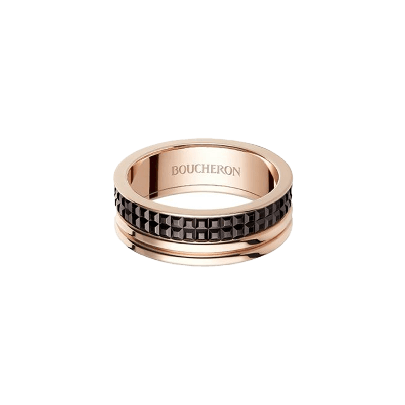 BOUCHERON ブシュロン キャトル クラシック リング ハーフ ラージ JAL00292