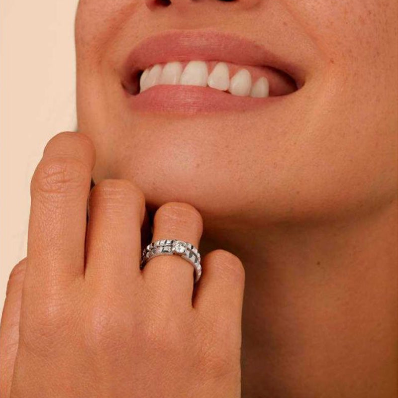 BOUCHERON ブシュロン キャトル クル ド パリ リング スモール JAL01160