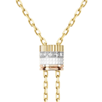 BOUCHERON ブシュロン キャトル ホワイト タイネックレス スモール JCL01152