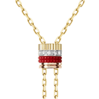 BOUCHERON ブシュロン キャトル レッド タイネックレス スモール JCL01153