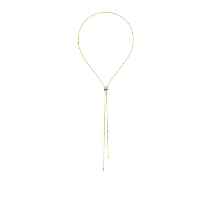 BOUCHERON ブシュロン キャトル ブルー タイネックレス スモール JCL01154