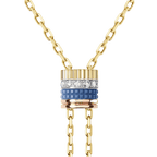 BOUCHERON ブシュロン キャトル ブルー タイネックレス スモール JCL01154