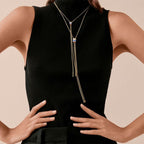 BOUCHERON ブシュロン キャトル ブルー タイネックレス スモール JCL01154