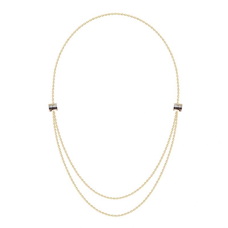 BOUCHERON ブシュロン キャトル クラシック 2モチーフ ネックレス JCL01271