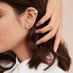 BOUCHERON ブシュロン キャトル グログラン シングル クリップイヤリング JCO01369