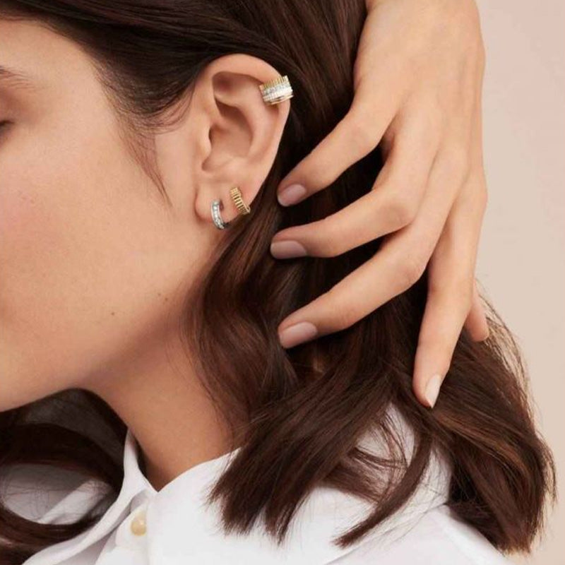 BOUCHERON ブシュロン キャトル グログラン シングル クリップイヤリング JCO01369