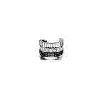 BOUCHERON ブシュロン キャトル ブラック シングル クリップイヤリング スモール JCO01475