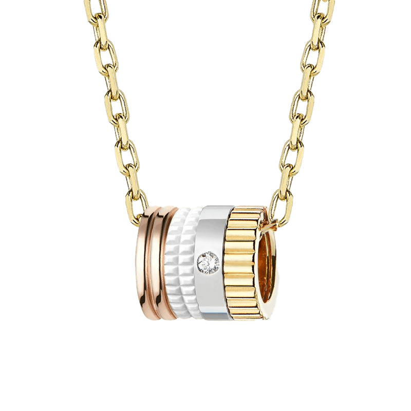 BOUCHERON ブシュロン キャトル ホワイト ペンダント スモール JPN00550