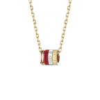 BOUCHERON ブシュロン キャトル レッド ペンダント スモール JPN00617